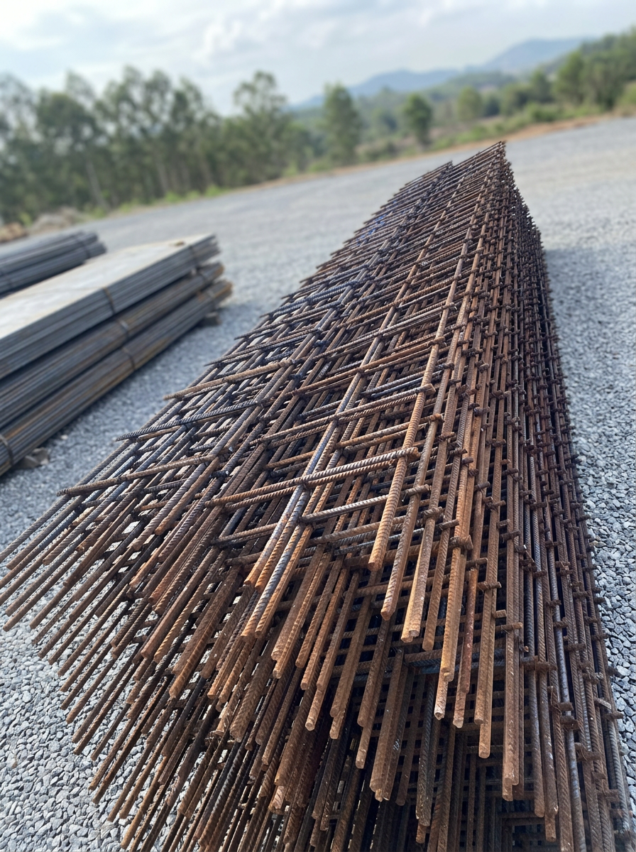 #6 steel sample