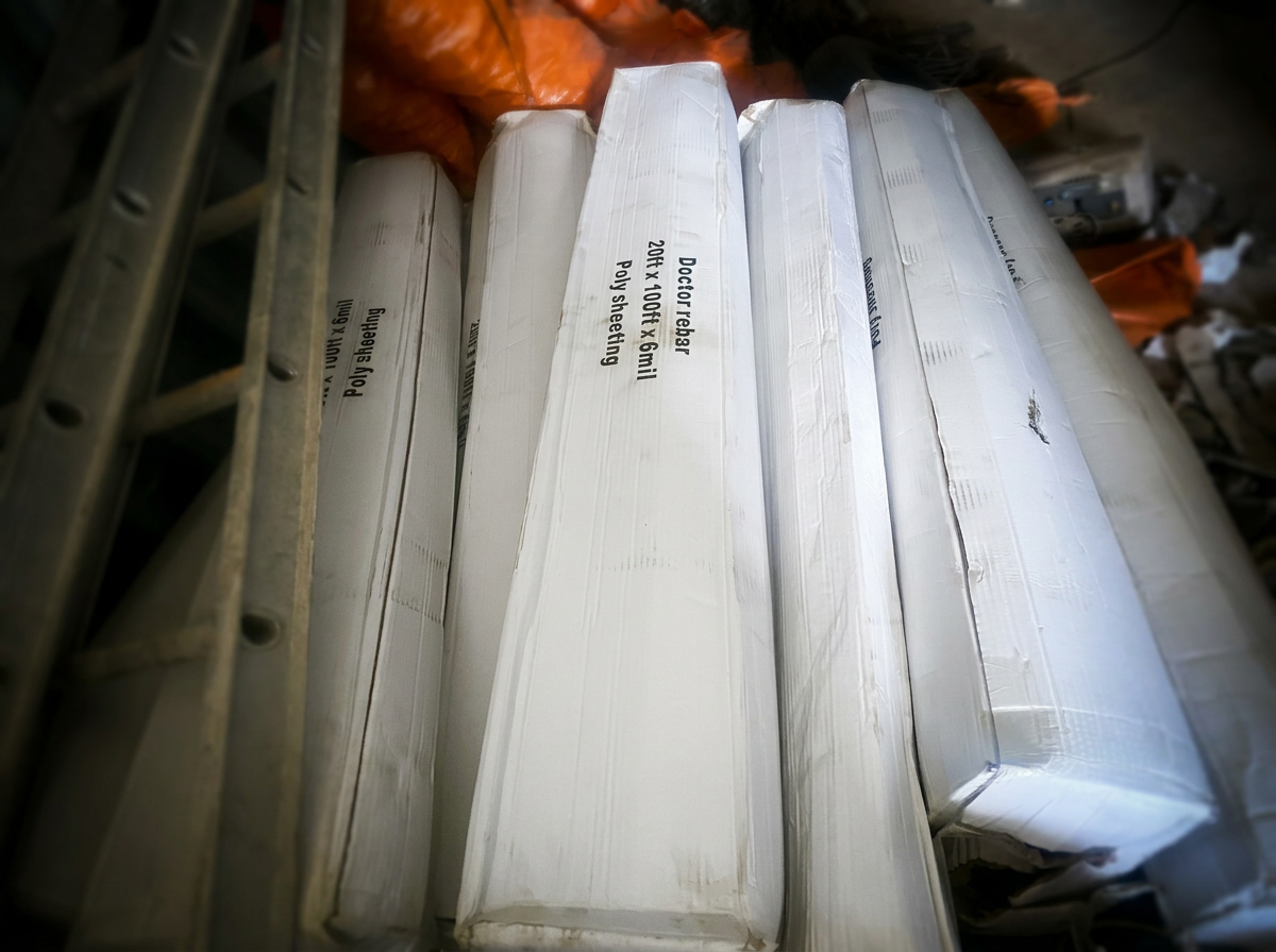 Doctor Rebar Poly Sheeting